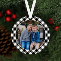 Family Photo Ornaments
