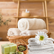Novelty mixed style bath towels