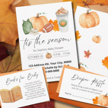 Gender Neutral Fall Baby Shower, Tis the Season