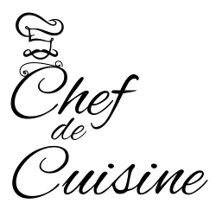 Chef de Cuisine Customizable Name Text Collections