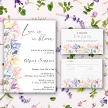 Love in Bloom Floral Bridal Shower 