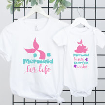 Mermaid Quotes - Baby and Kids Clothes