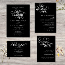 Elegant Modern Calligraphy Wedding Collection