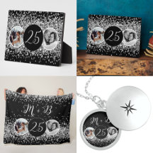 2 Photo Silver Anniversary "Now & Then" Collection