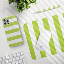 Green Stripes - Home Decor and Accessories