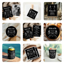 Halloween Bride or Die Skeleton Bachelorette Party