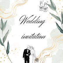 Wedding invitation