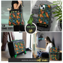 COOL CARTOON CATS HOME & LIFE