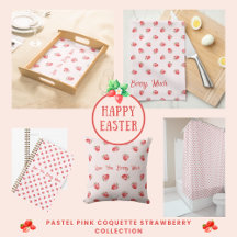 Pastel Pink Coquette Strawberry 