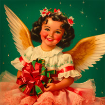"Feliz Navidad" Little Latina Christmas Angel