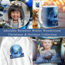 Adorable Reindeer Winter Wonderland Collection