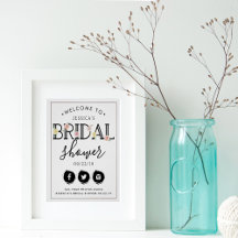 Simply Chic Floral Garden Bridal Shower