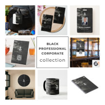 Elegant Black Professional Corporate design 