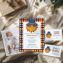 Here Comes the Son Baby Shower Collection