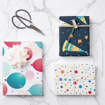 Birthday's gift wrapping 