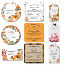 Fall theme Product labels and Packaging