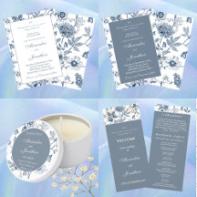 FLORAL FRENCH CHRISTIAN WEDDING