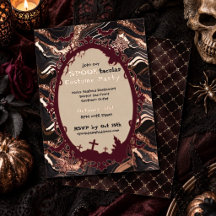 Halloween Party Invitation & Party Accessories