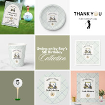 Swing on by Golf Kid's Birthday