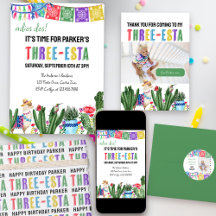 Three-Esta Fiesta 3rd Birthday Party