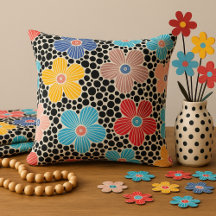Floral Print Pillows Collection – Elegant Botanica