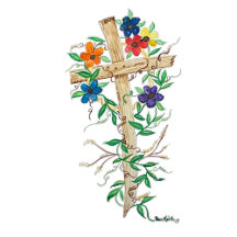 Cross: Flowers Entangled