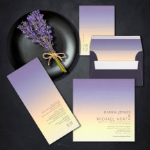 Mood Gradient Wedding Indigo Sunset