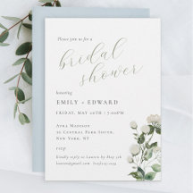 Bridal Shower Invitations