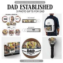 Dad Established 3 Photo Gifts for Dad
