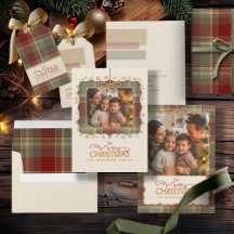 Classic Christmas Plaid Collection Red Green