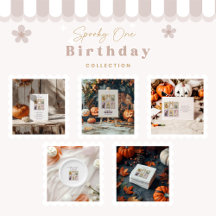 Cute Cottagecore Halloween 1st Birthday