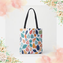 Seamless Pattern Tote Bags