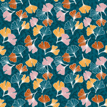 Fall Ginkgos Ferns and Maples