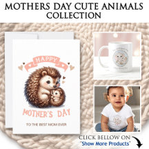 Mothers Day Cute Animals