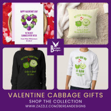 VALENTINE'S DAY Cute Cabbage Gifts for Couples
