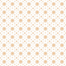 Orange Bloom Flora Cute Soft Color Pattern Design
