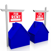 Customize For Rent or Sale Metal Signs