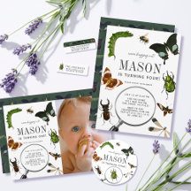 Bugs & Insects Vintage Boy Birthday Collection