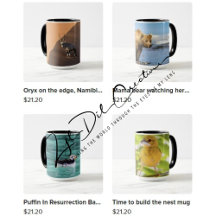 Mugs, cups & co with animal designs