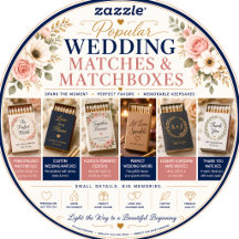 Popular Wedding Matches & Matchboxes