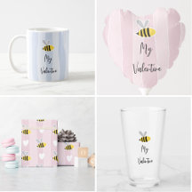 Cute Sweet Simple Bee my Valentine's Day Gifts