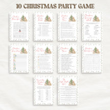 Christmas Dogs Christmas Party Games