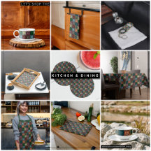 Multicolor geometric Owl Pattern