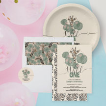 Wild One Safari Giraffe Animal Birthday Party