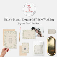 Baby's Breath Elegant Off White Wedding