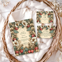 Whimsical Strawberry Forest Baby Shower