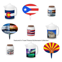 Travel Theme Kitchenware