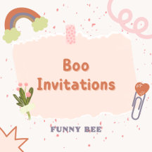 Boo Invitations