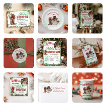 Western Christmas Hoedown Party