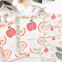 Apple of my Eye Modern Baby Shower